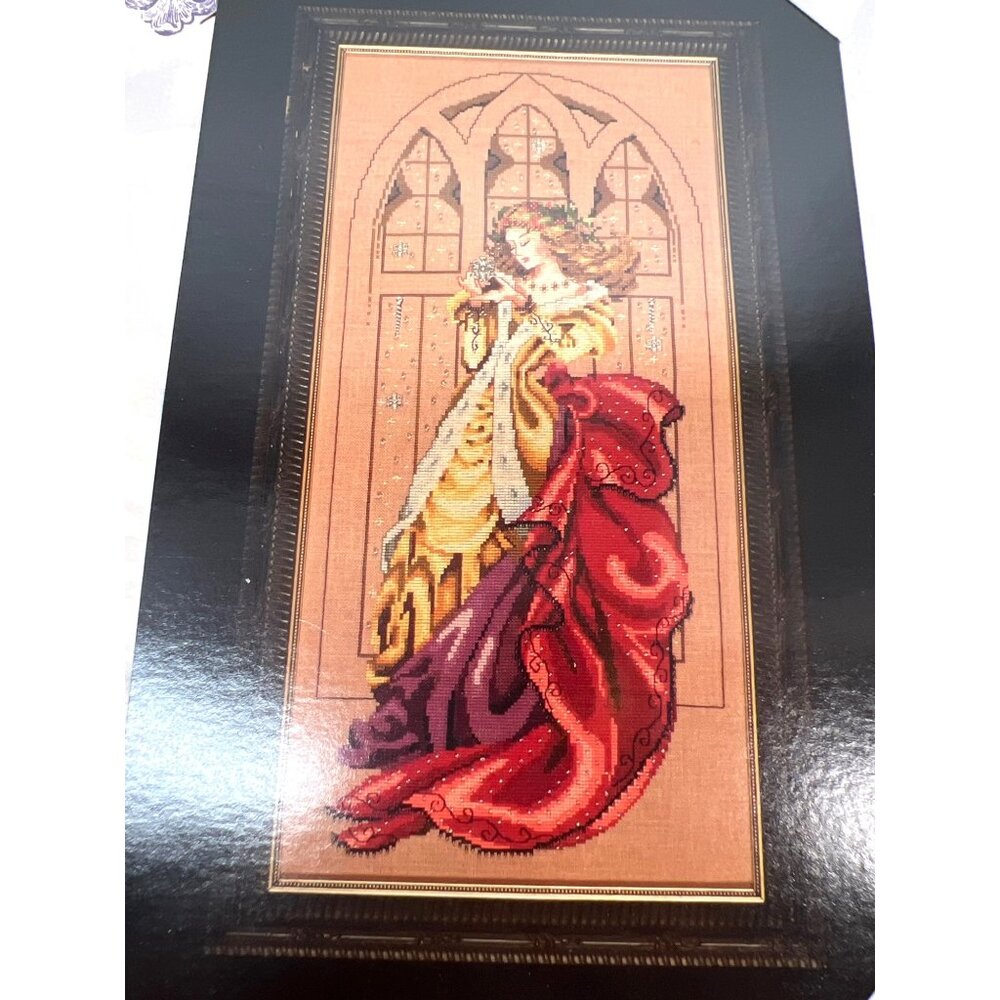 Mirabilia "White Christmas" Cross Stitch Chart  Gothic-Inspired Winter Scene